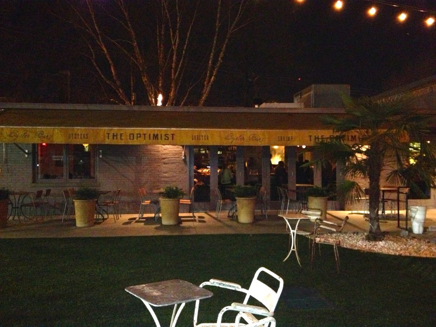 A patio and putt-putt greet you at the entrance.