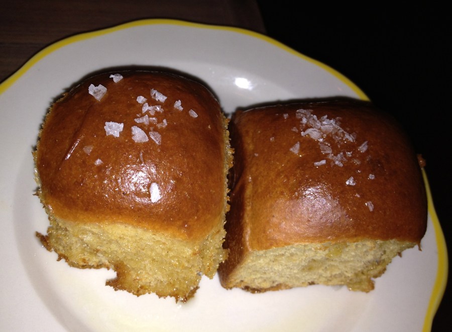 Rock (salt) and rolls.