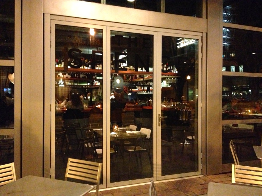 Easy to miss from the outside, but don't miss the food on the inside.