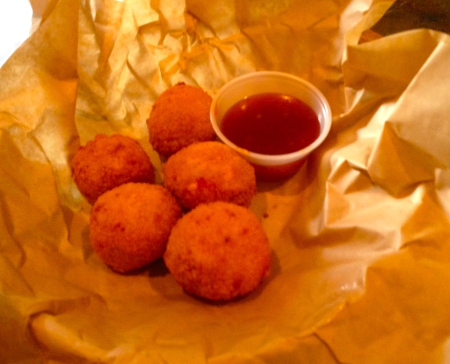 Crunchy on the outside, spicy on the inside.