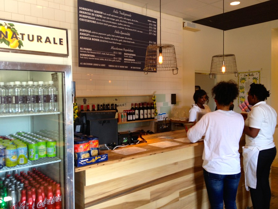 Order here and they will bring your food to you.