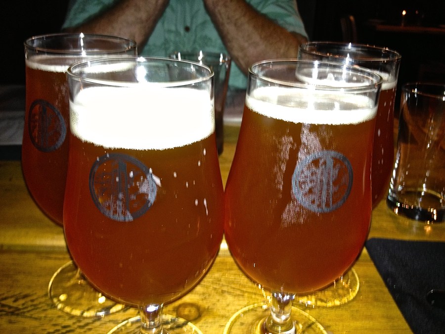 Slightly out of focus, and we haven't even had a sip.