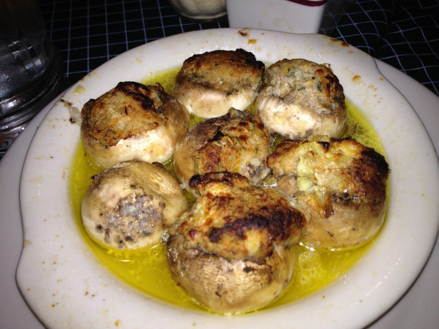The controversial stuffed mushrooms.