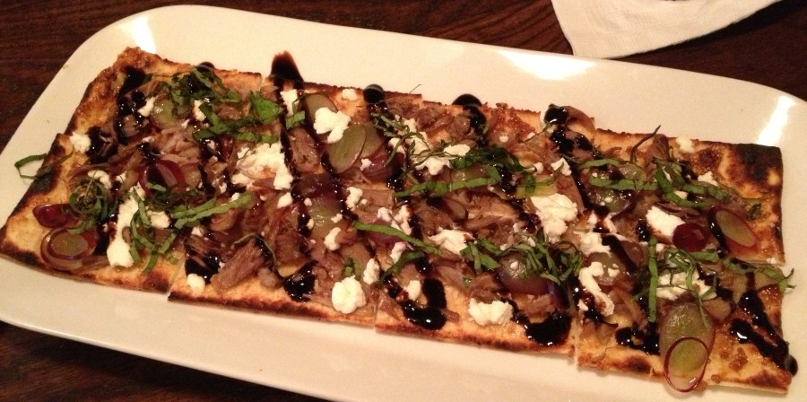Flatbread to quack about.